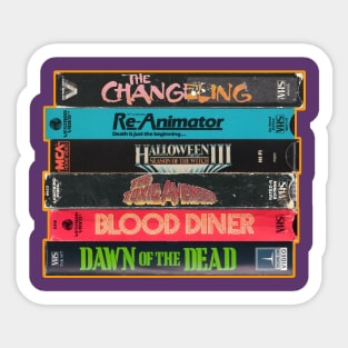 Uncle Bill's VHS Stack Sticker